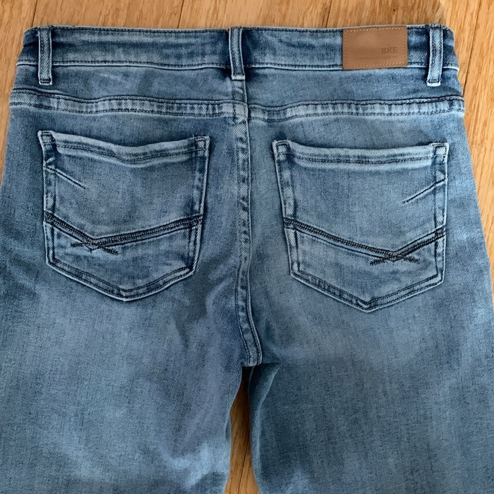 BKE Women's Boot Cut Jeans - Light Blue - Picture 7 of 9
